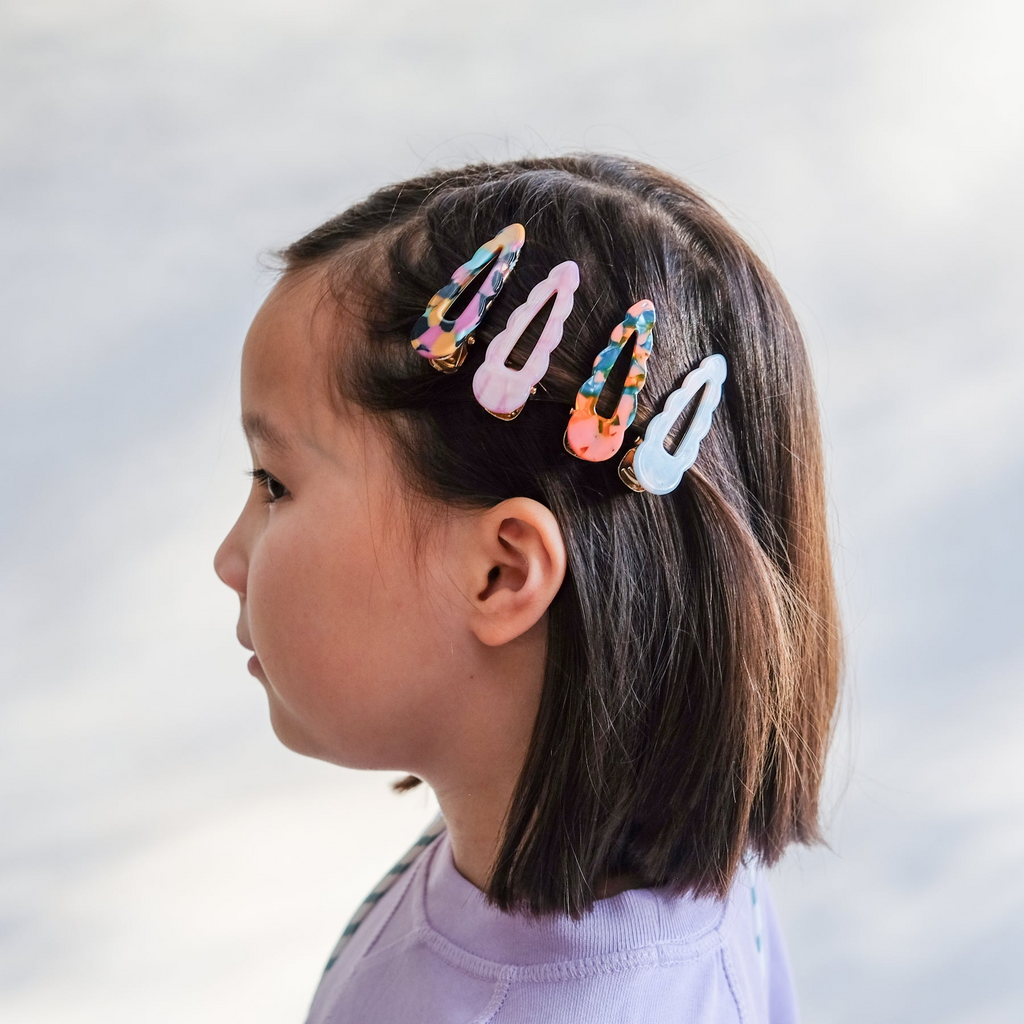 Mimi & Lula - Scalloped Acetate Clips