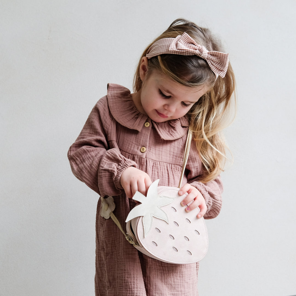 Mimi & Lula - Alice Band - Gingham Edie Bow