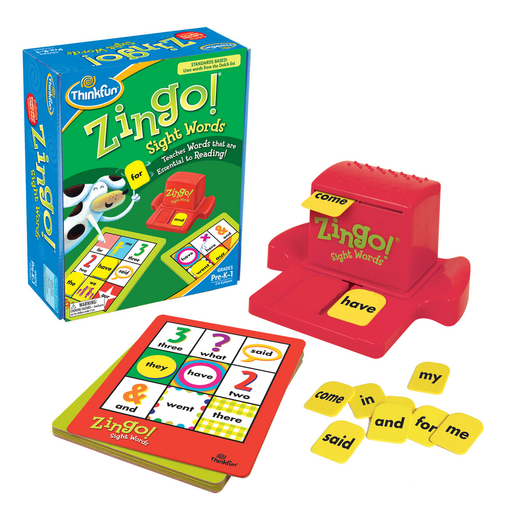 ZINGO SIGHT WORDS GAME