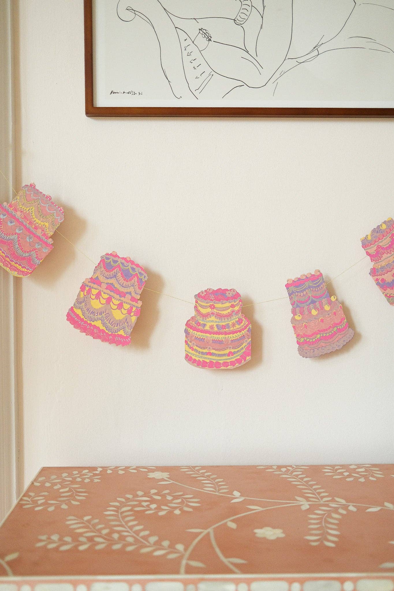 East End Press - Celebration Cakes Sewn Garland
