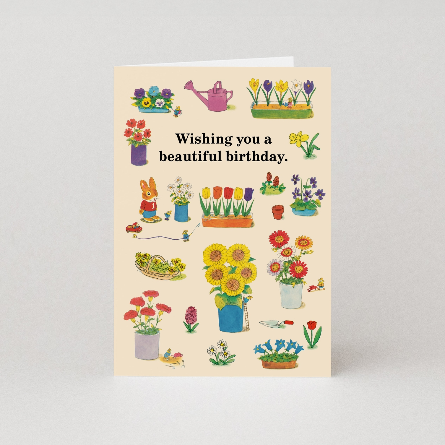 Richard Scarry - Beautiful Birthday Card