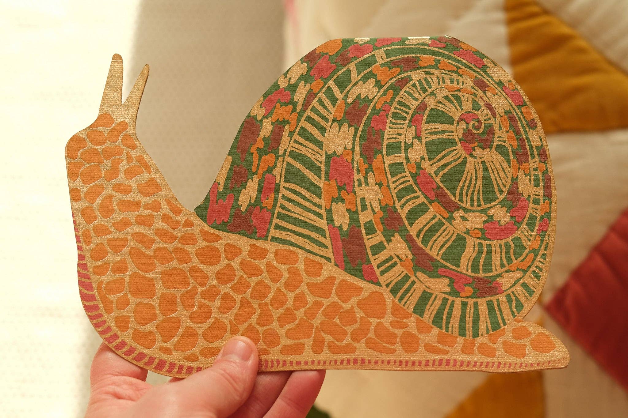 East End Press - Snail Greeting Card