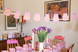 East End Press - Birthday Cake Concertina Garland