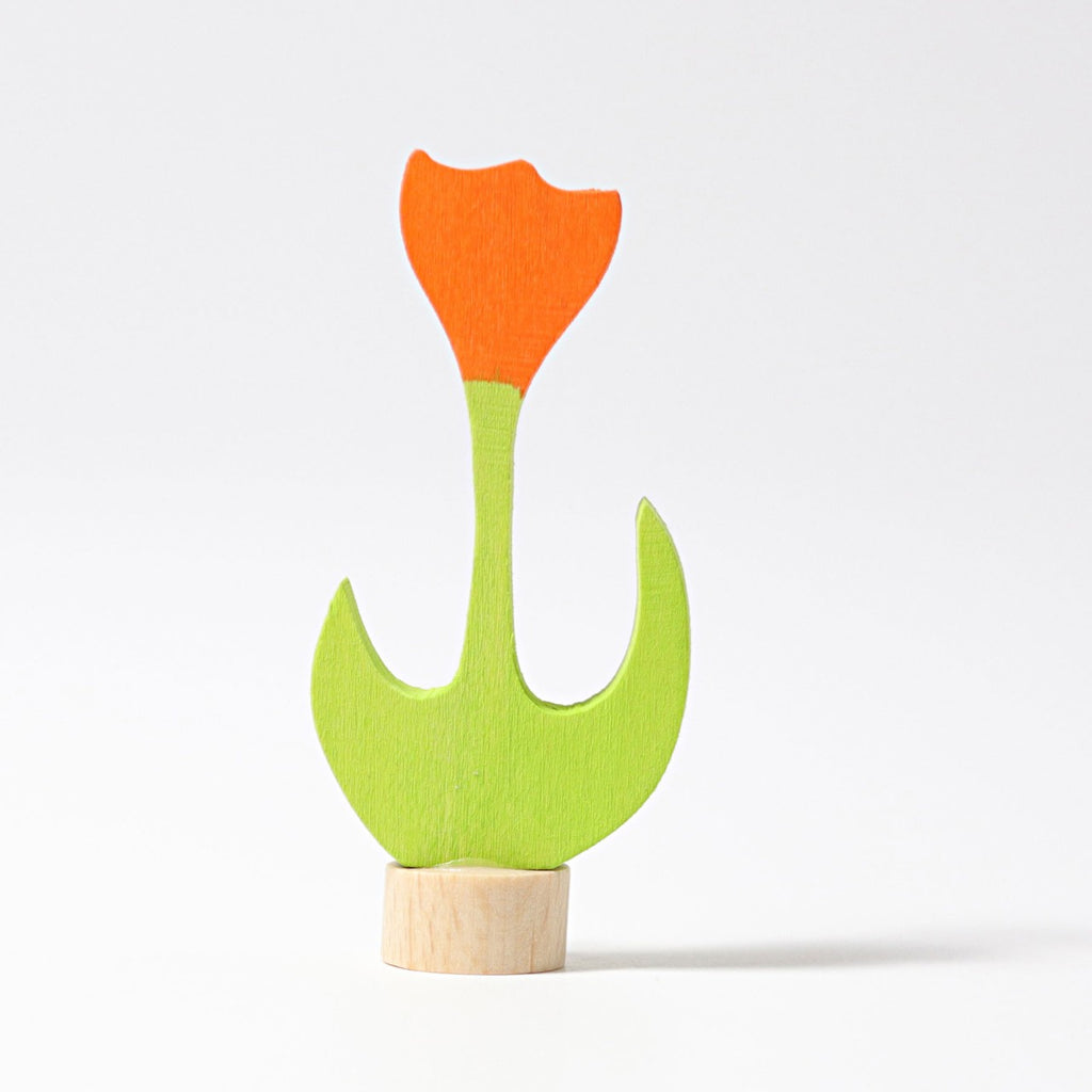 Grimm's - Tulip Decoration - Orange