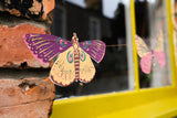 East End Press - Colourful Butterflies Sewn Garland