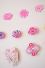 East End Press - Love Birds Sewn Garland