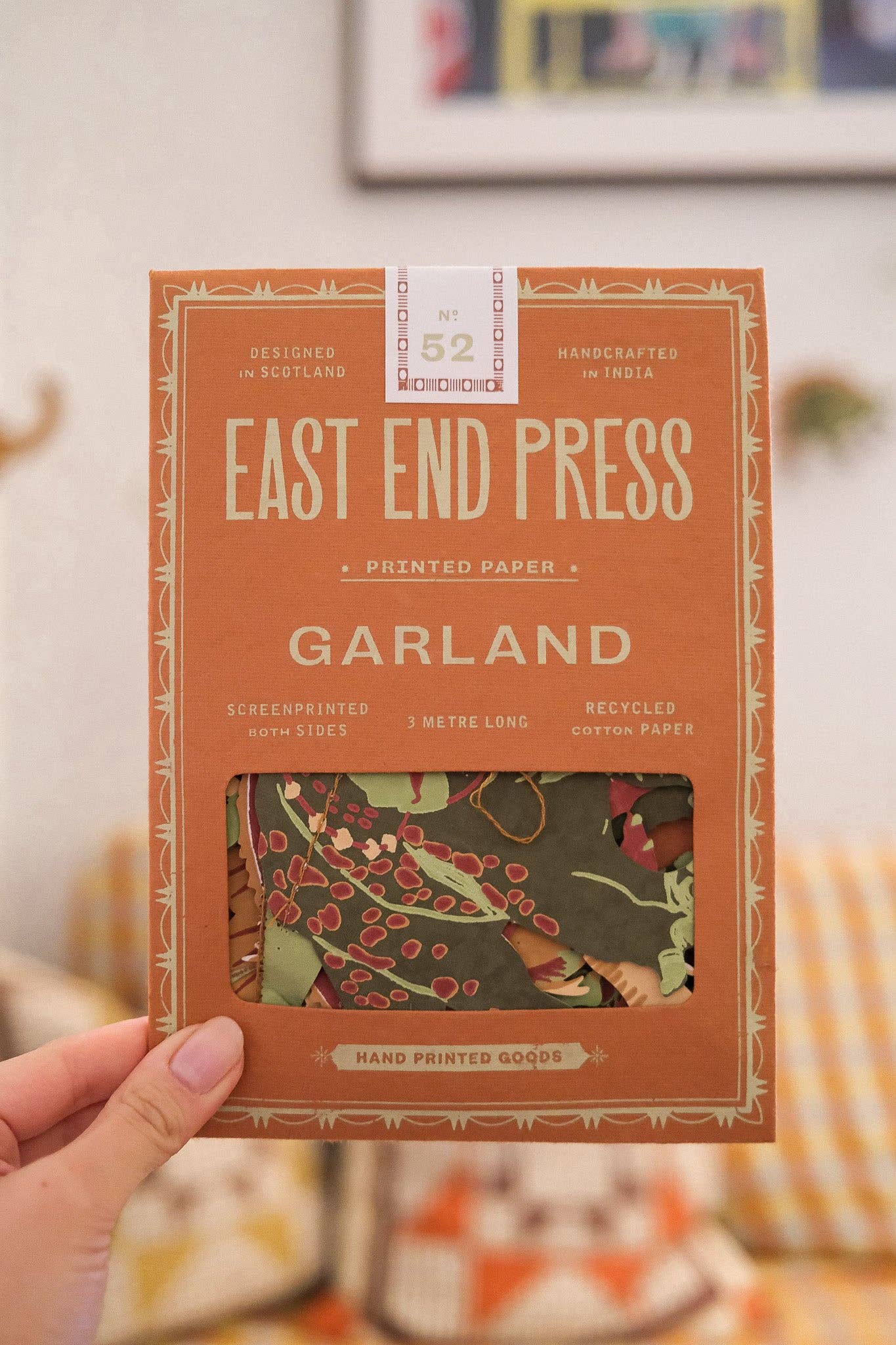 East End Press - Dinosaurs Sewn Garland