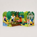 Concertina Card - Gardening Allotment by Isa Pirracas
