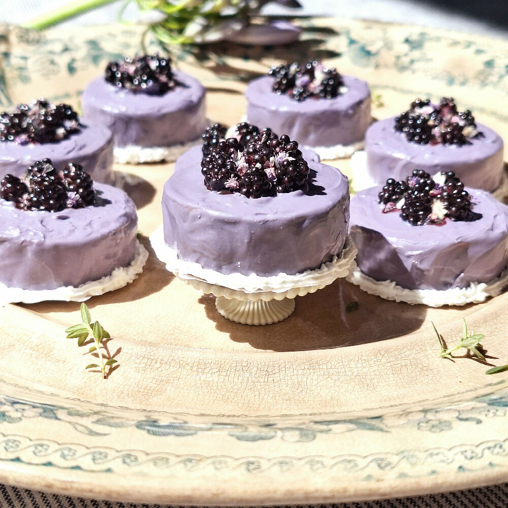Ratatouille Miniatures -  Blackberry Cake