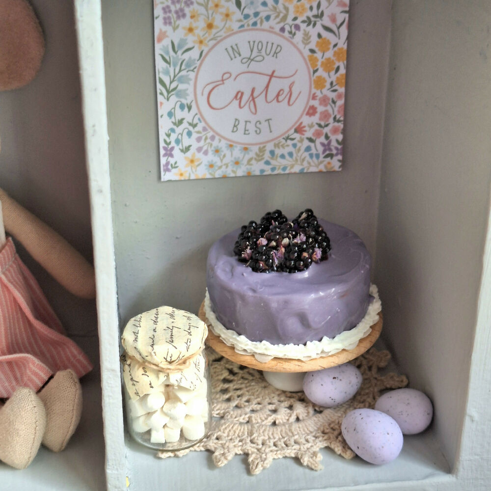 Ratatouille Miniatures -  Blackberry Cake
