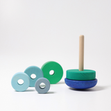 Grimm's Wobbly Conical Tower Blue