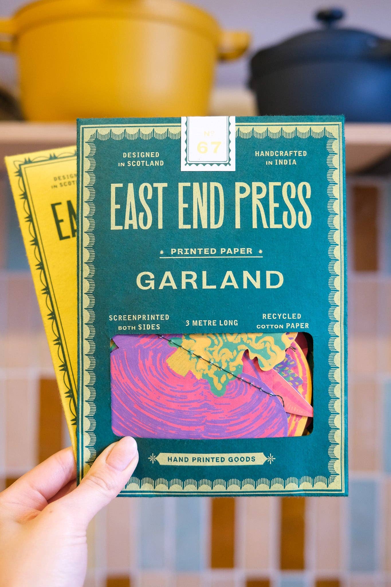 East End Press - Vegetable Sewn Garland