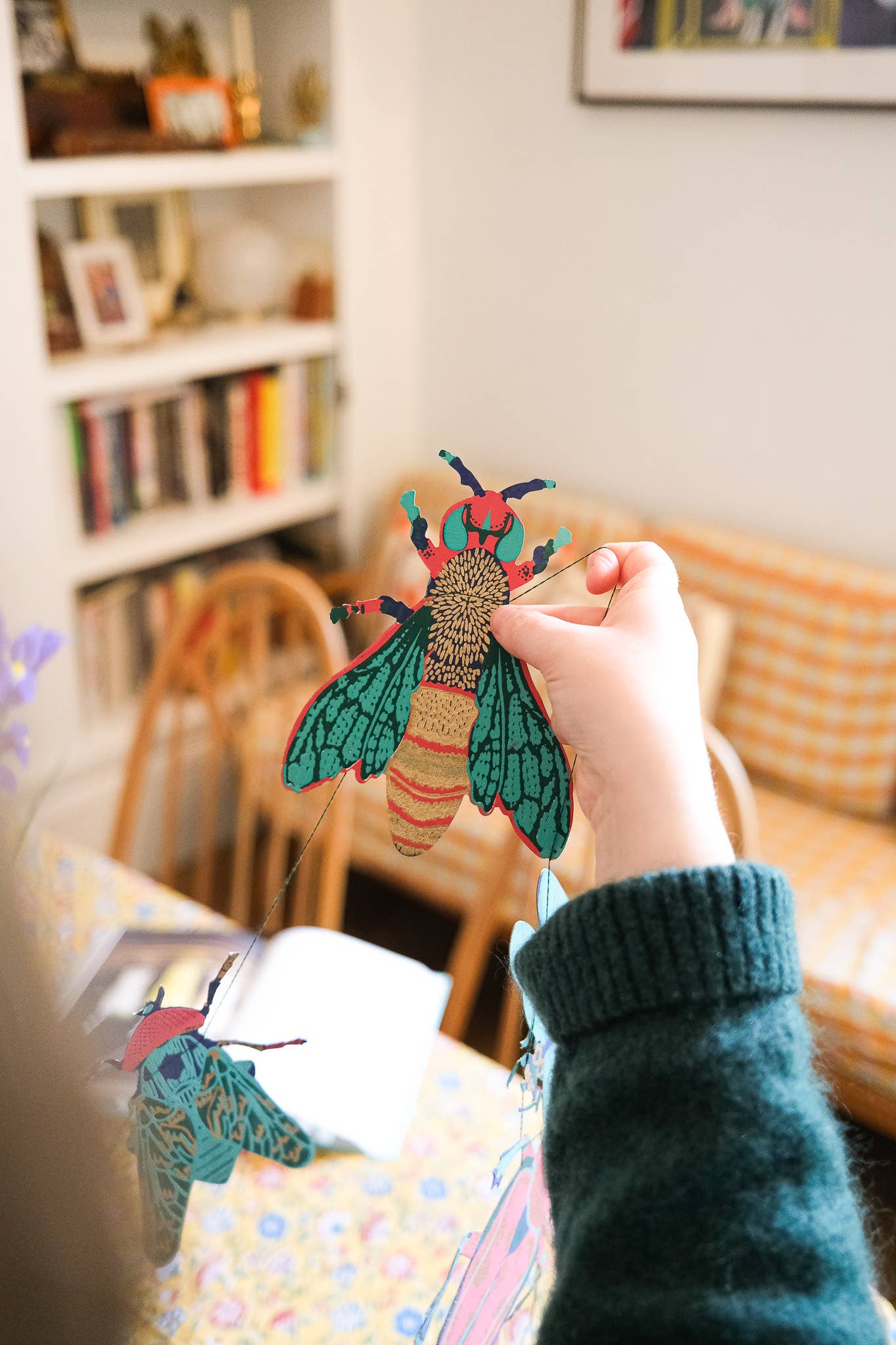 East End Press - Insects Sewn Garland