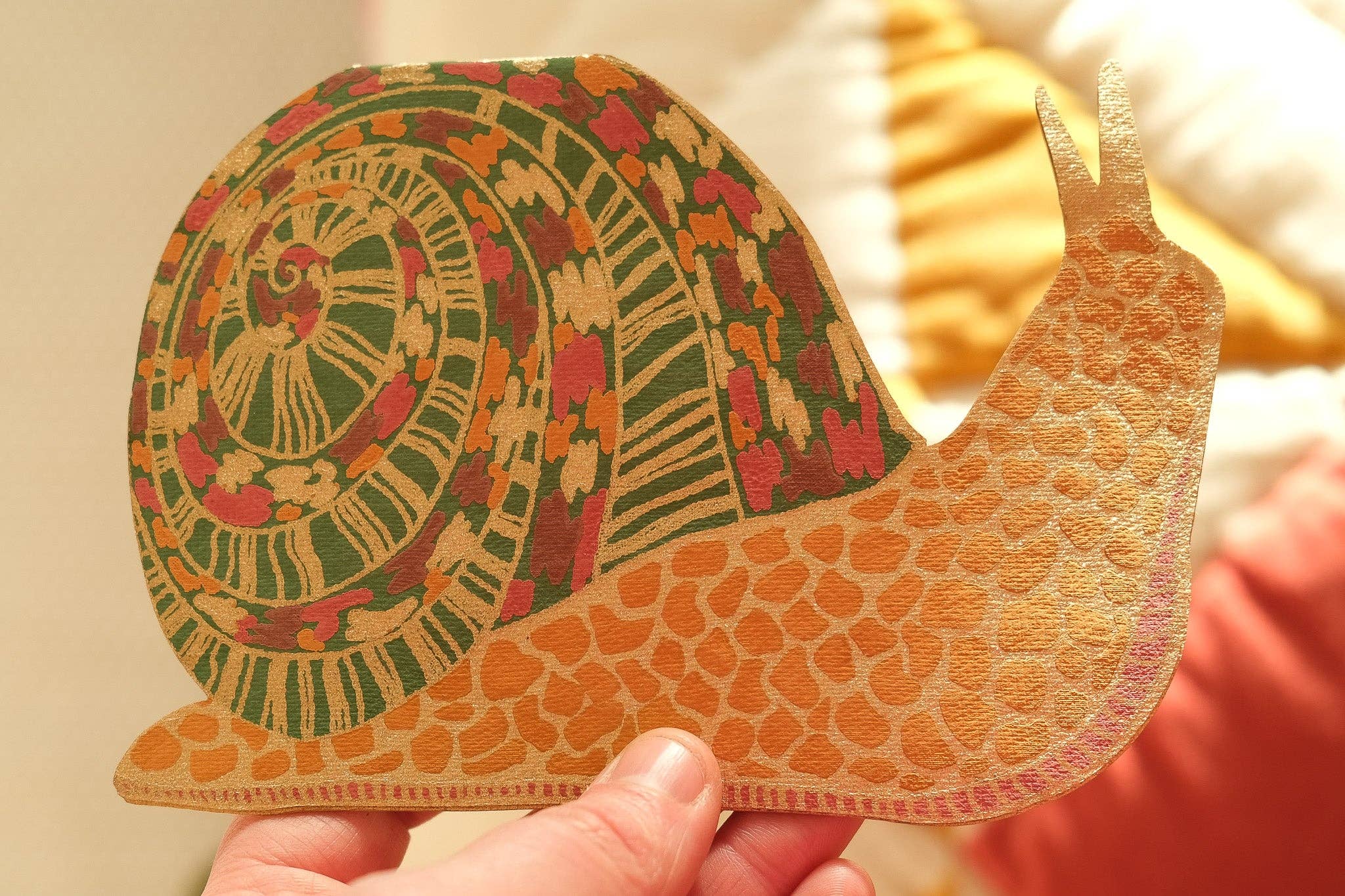 East End Press - Snail Greeting Card