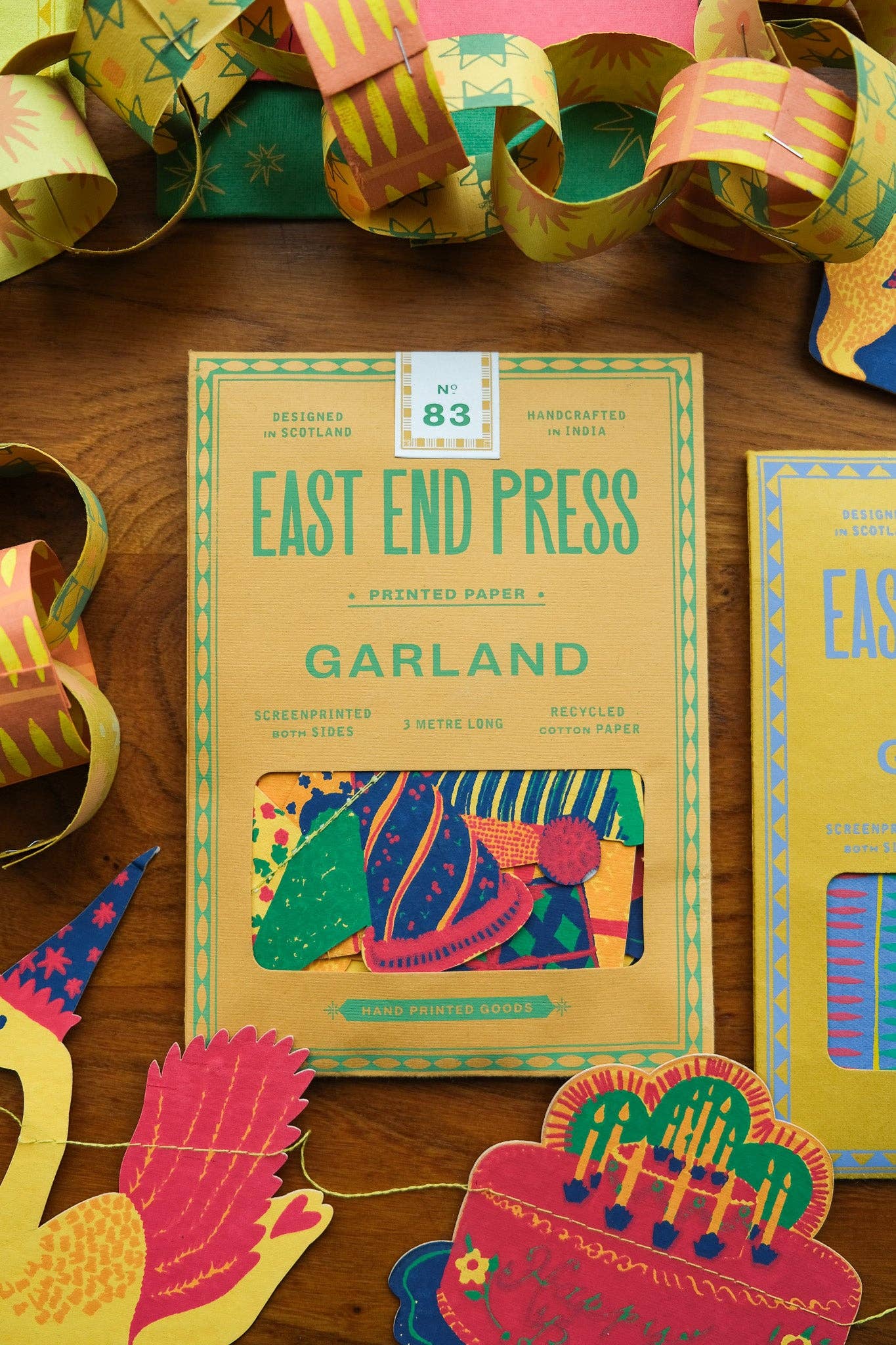 East End Press - Birthday Party Sewn Garland