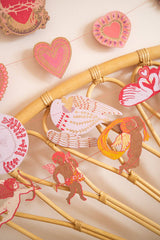 East End Press - Love Birds Sewn Garland
