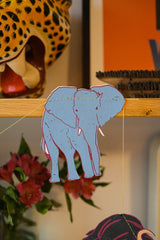 East End Press - Safari Animals Sewn Garland