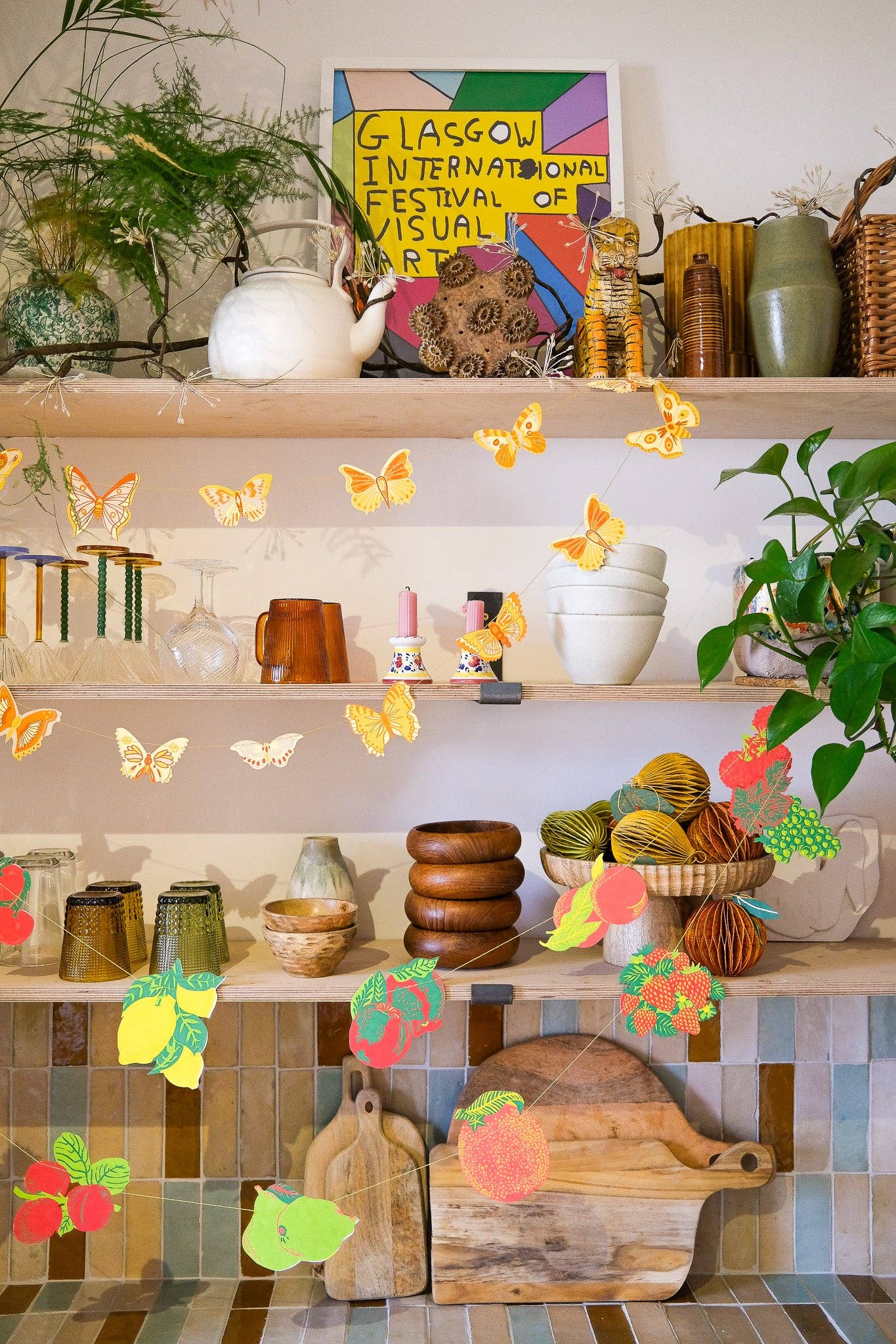 East End Press - Fruit Sewn Garland