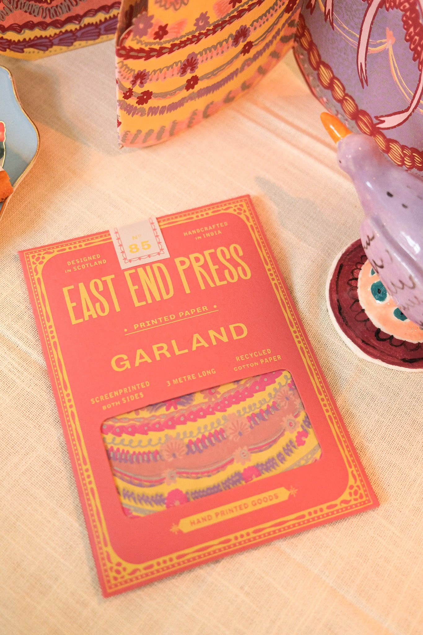 East End Press - Celebration Cakes Sewn Garland