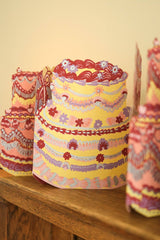 East End Press - Birthday Cake Concertina Garland