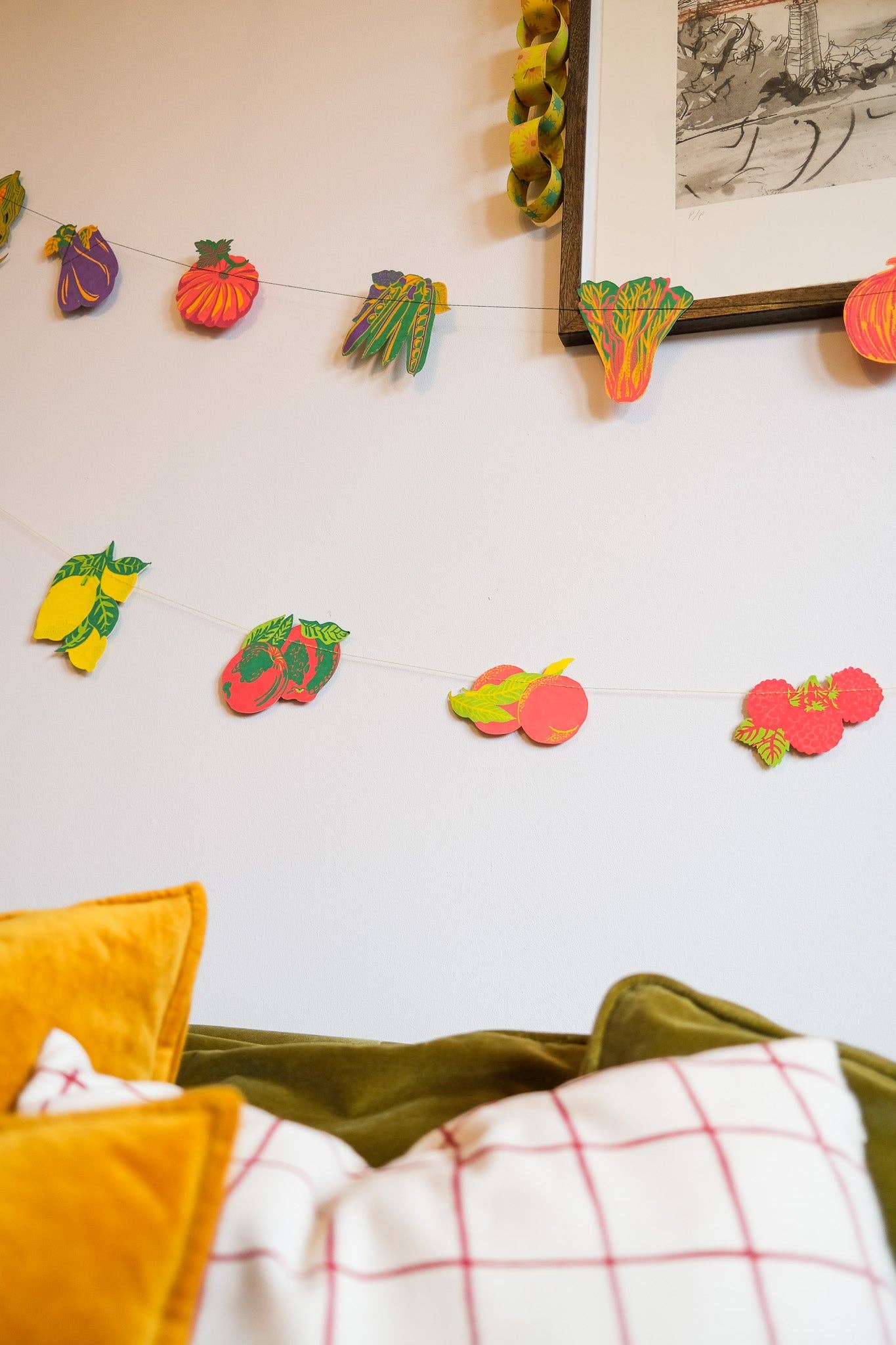 East End Press - Vegetable Sewn Garland