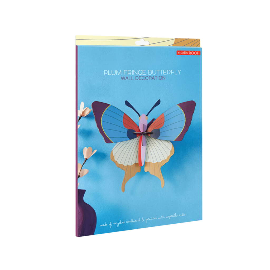 Studio Roof - Plum Fringe Butterfly