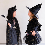 Mimi & Lula - Raven Mini Witch Hat Black