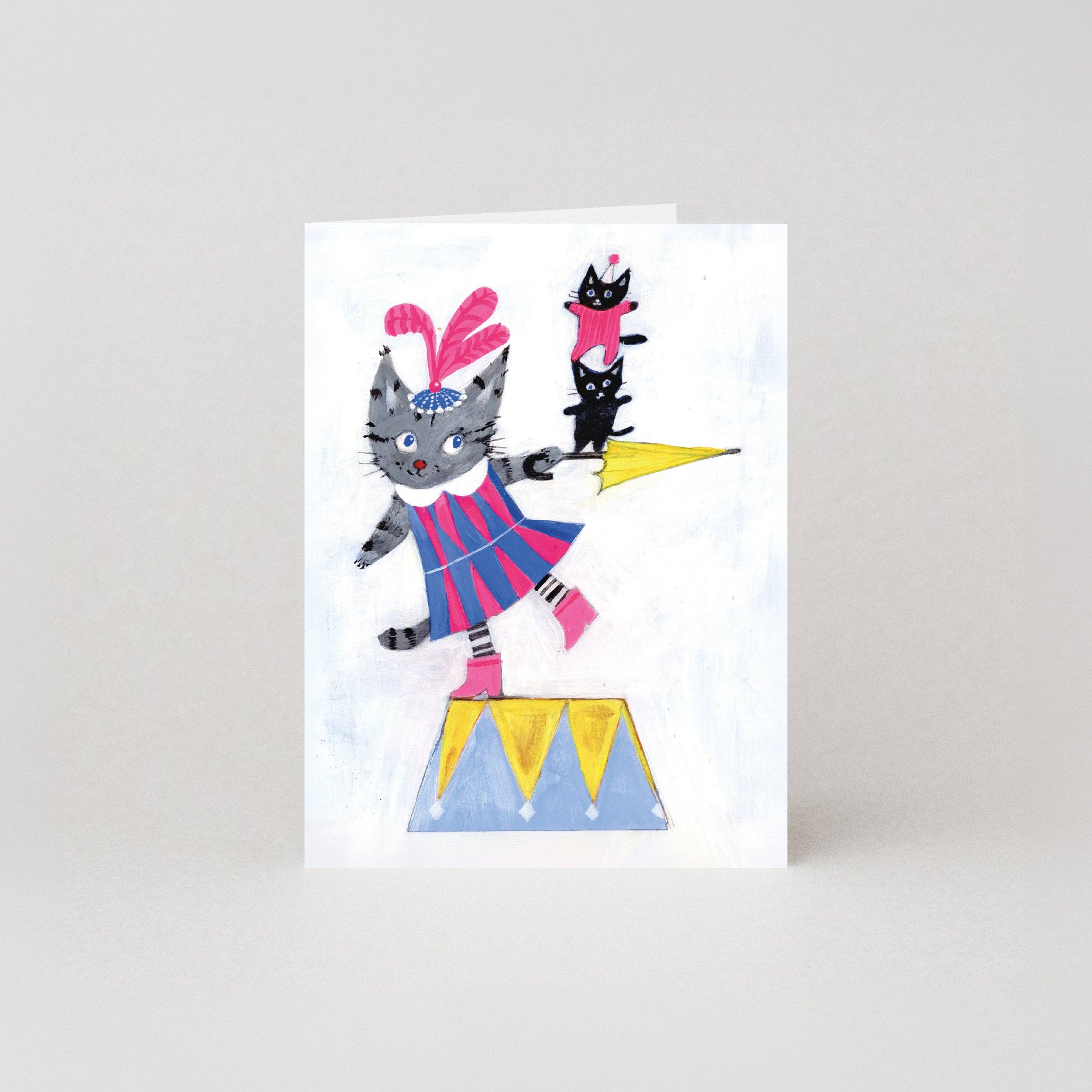 Circus Cats Mini Card