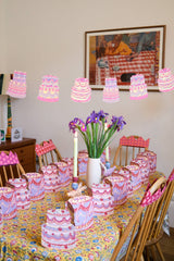 East End Press - Birthday Cake Concertina Garland