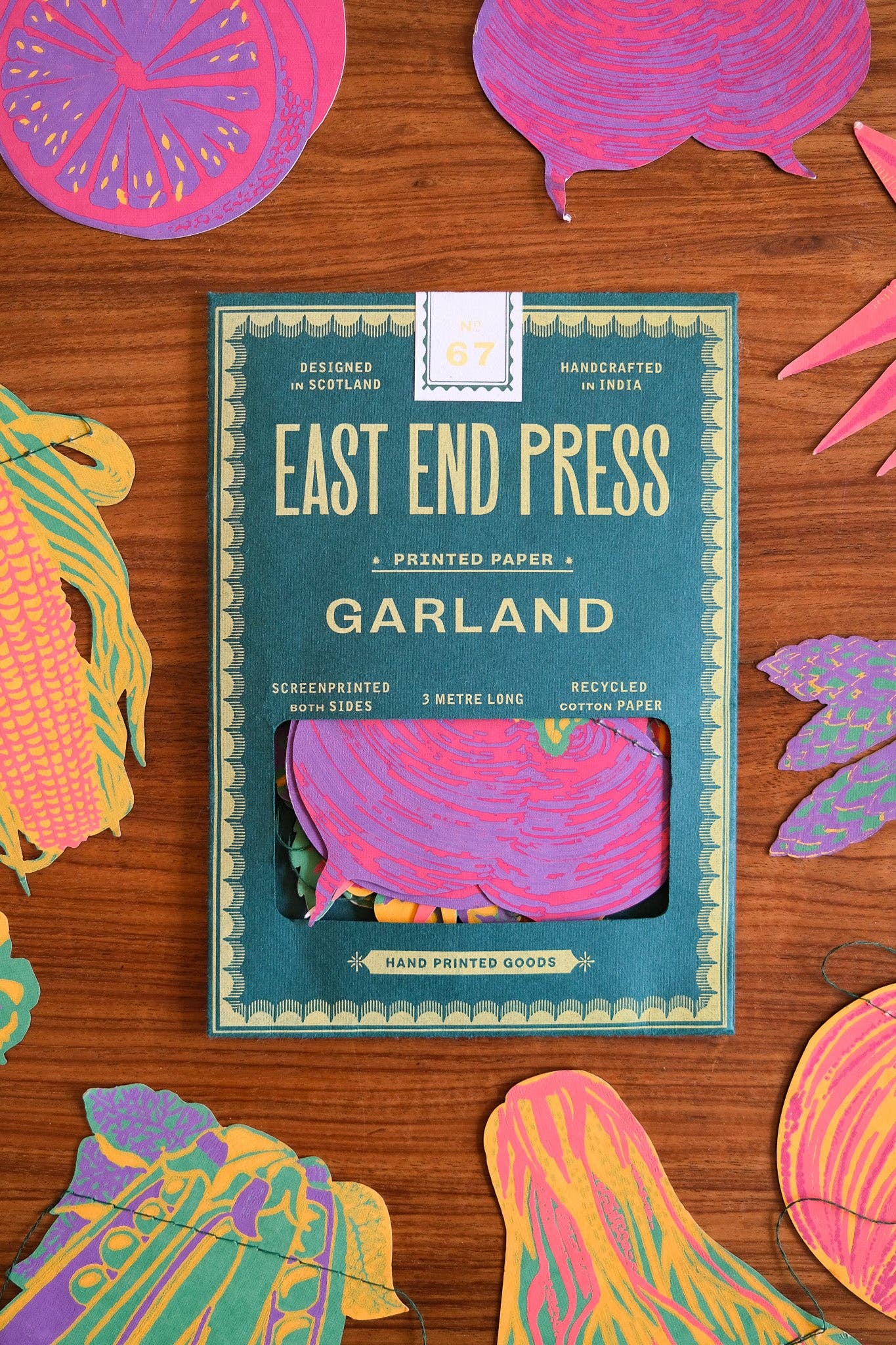 East End Press - Vegetable Sewn Garland