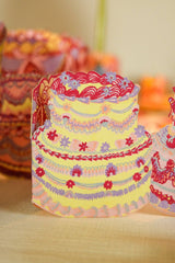 East End Press - Birthday Cake Concertina Garland