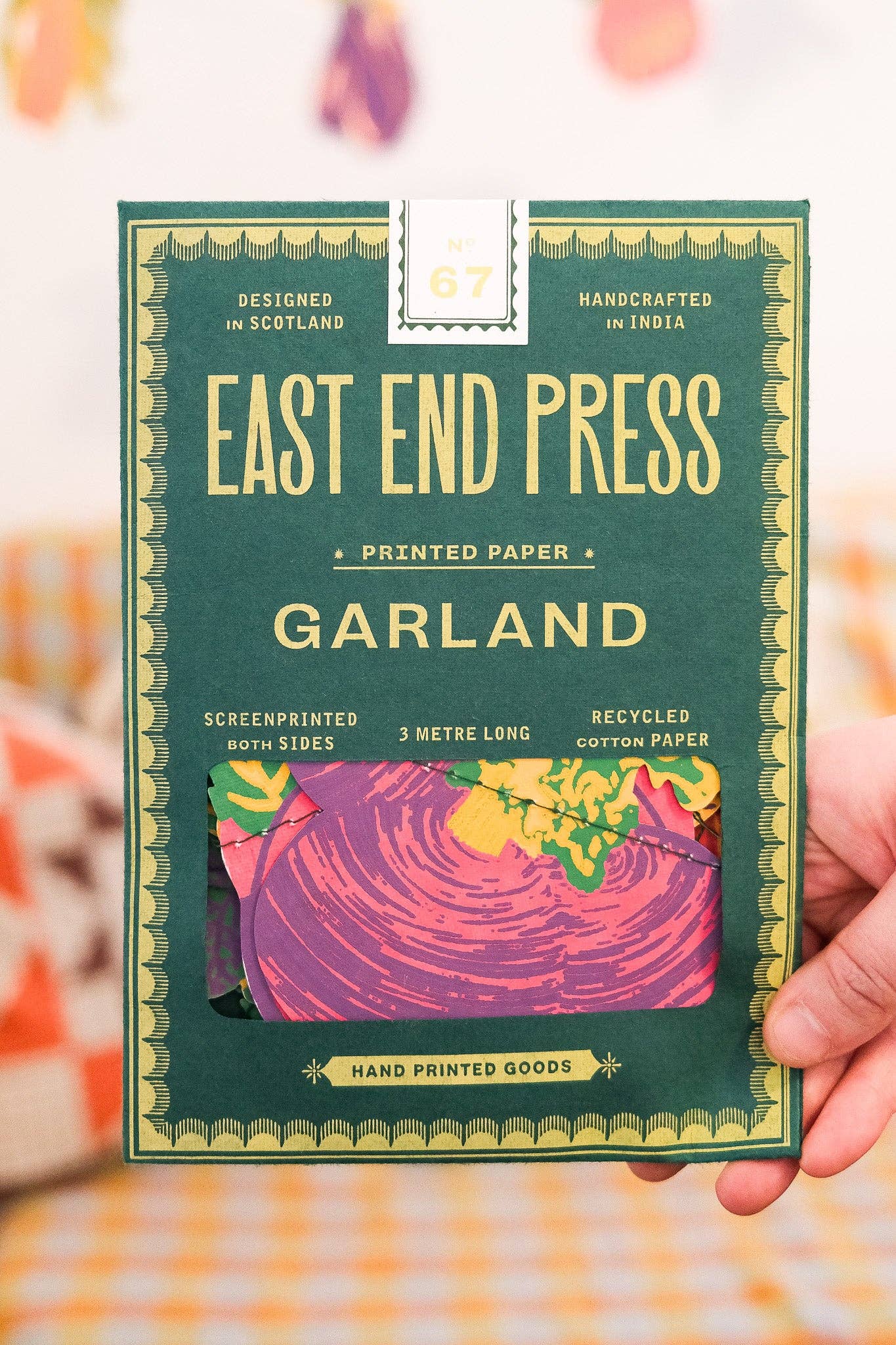 East End Press - Vegetable Sewn Garland