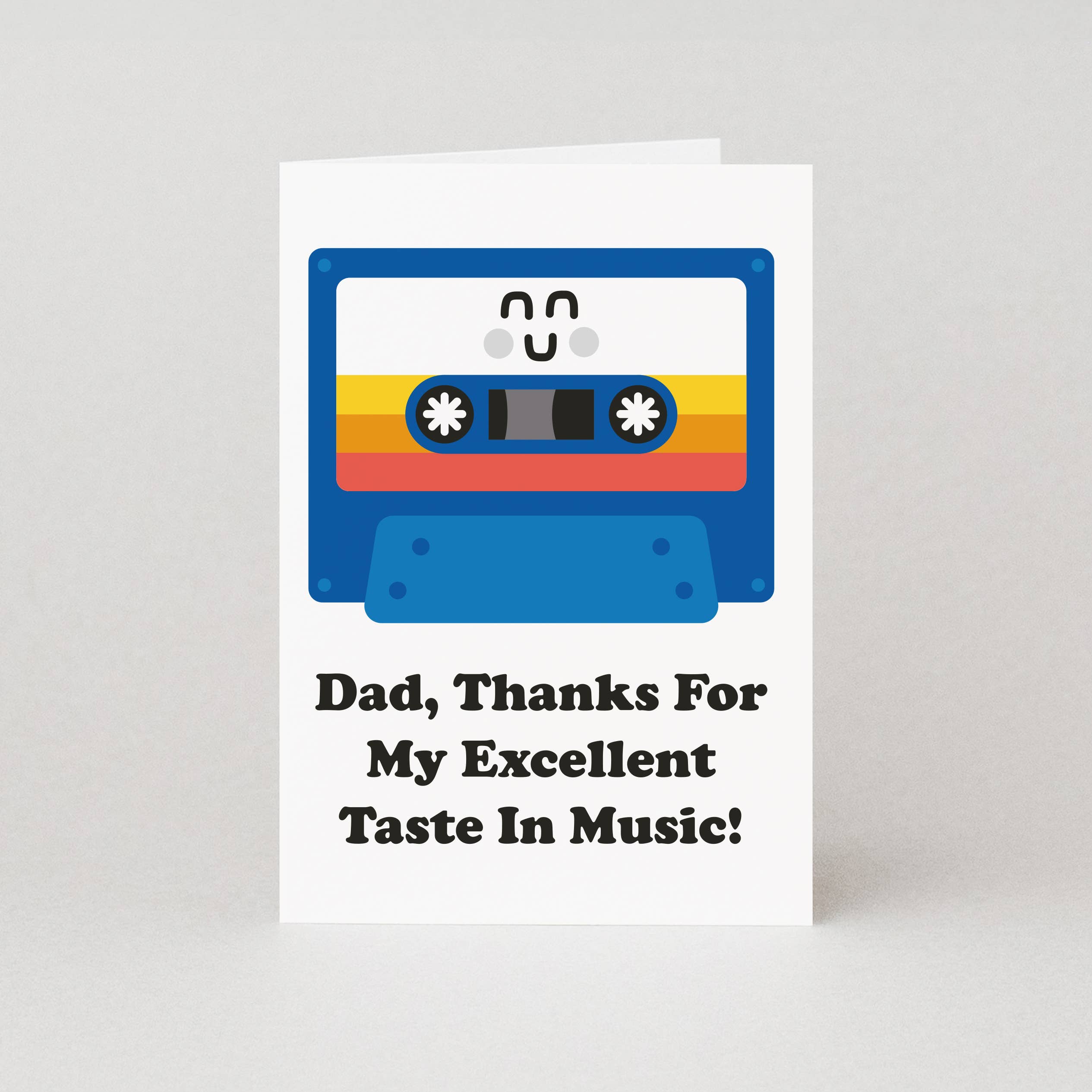 Taste In Music Dad Card