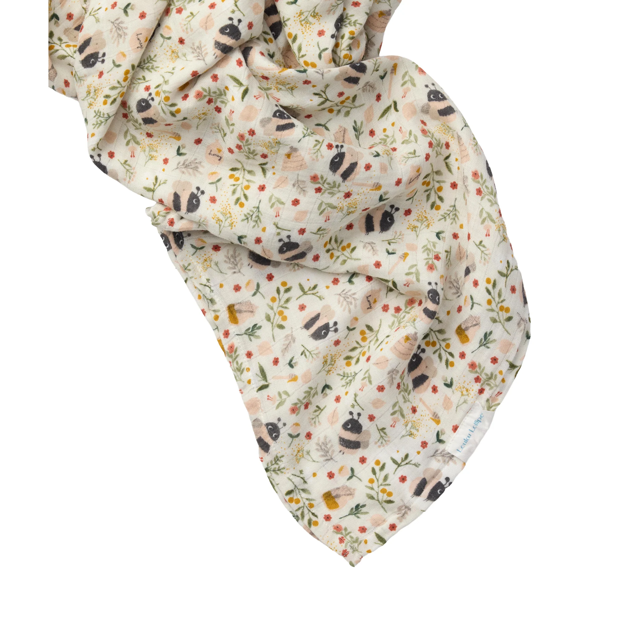 LouLou Lollipop - Muslin Swaddle - Bumble Bees