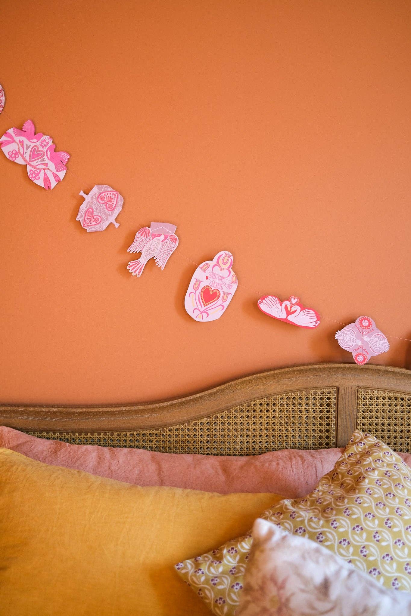 East End Press - Love Birds Sewn Garland
