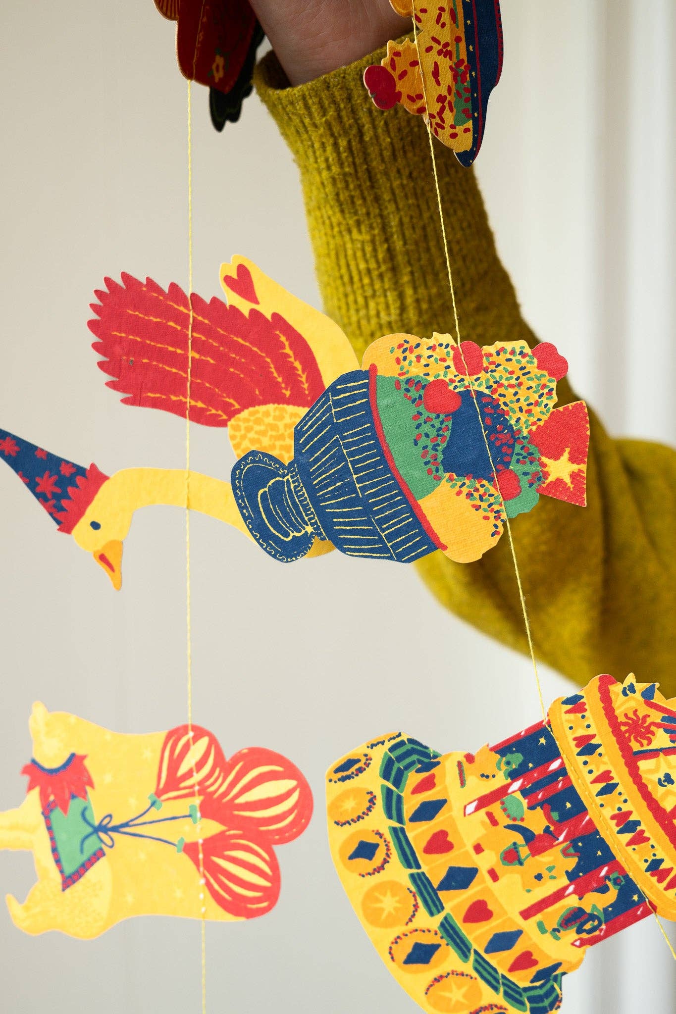 East End Press - Birthday Party Sewn Garland