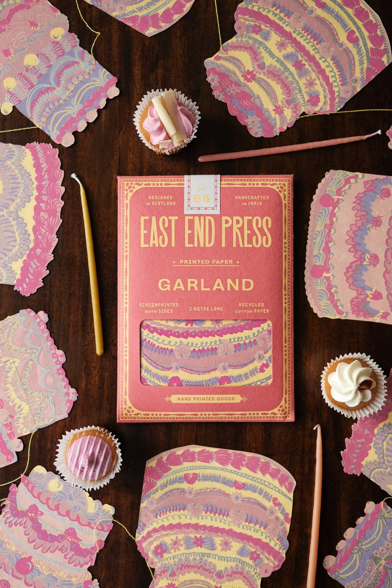 East End Press - Celebration Cakes Sewn Garland