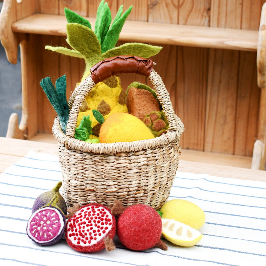 Tara Treasures - Felt Vegetables & Fruit - Set D (12pc)