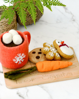 Tara Treasure - Santa's Snacks with Hot Chocolate Red Cup
