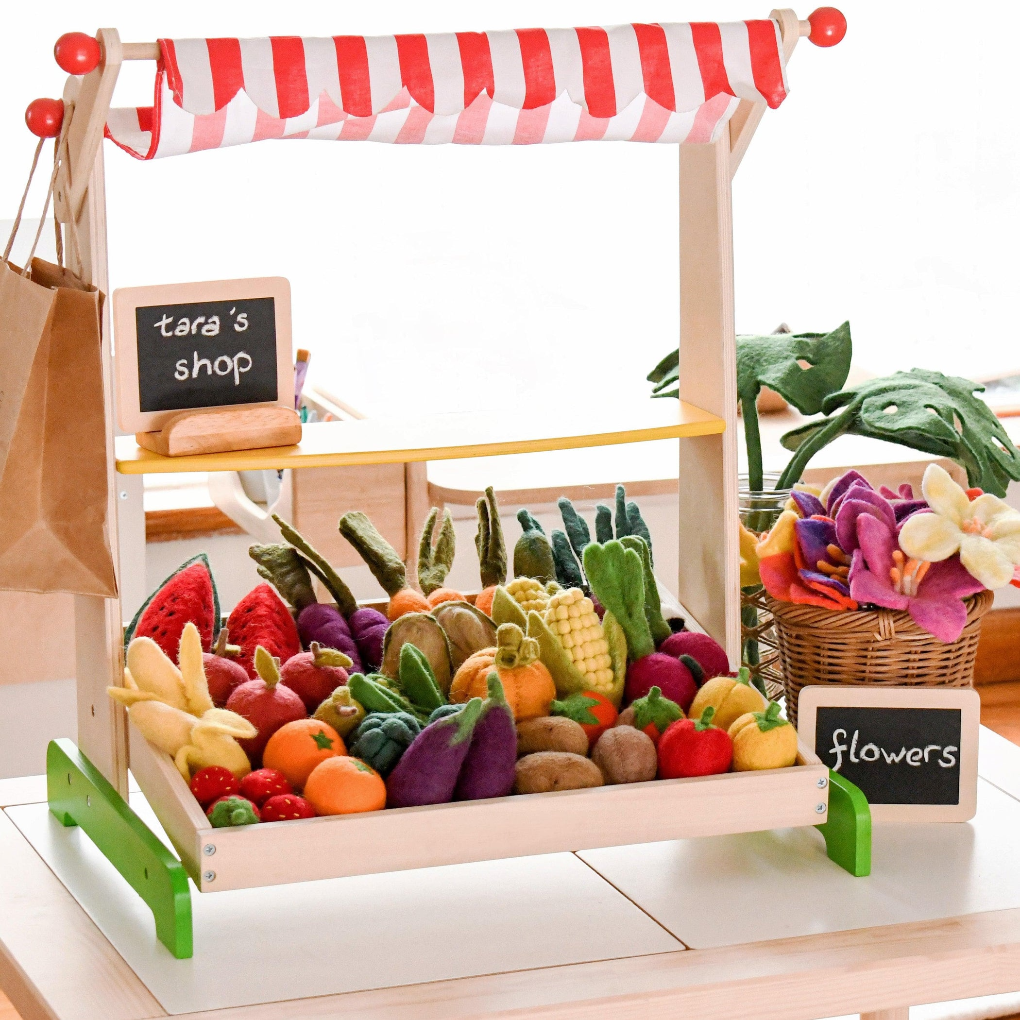 Tara Treasures - Felt Vegetables & Fruit - Set B (11 pc)