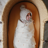 Mushie - Swaddle Organic Cotton Muslin - Rainbow
