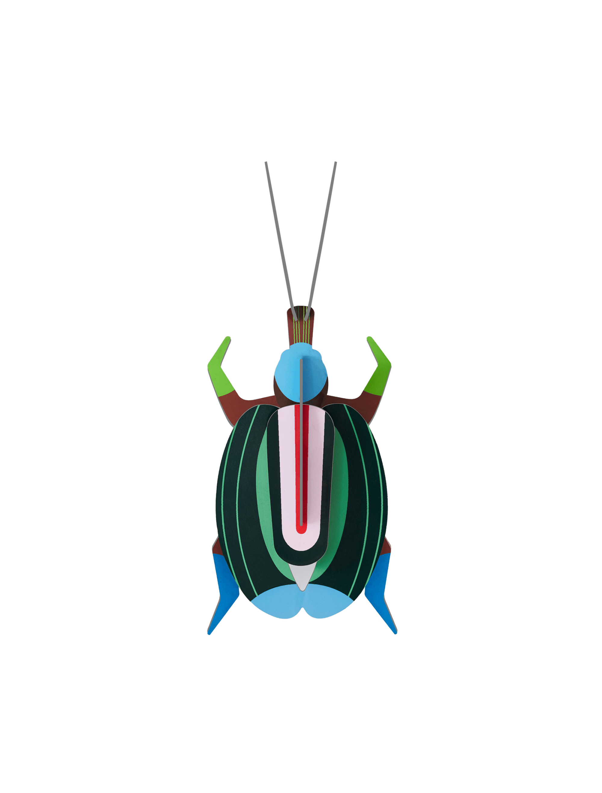 Studio Roof - Wall Art - Green Fig Beetle