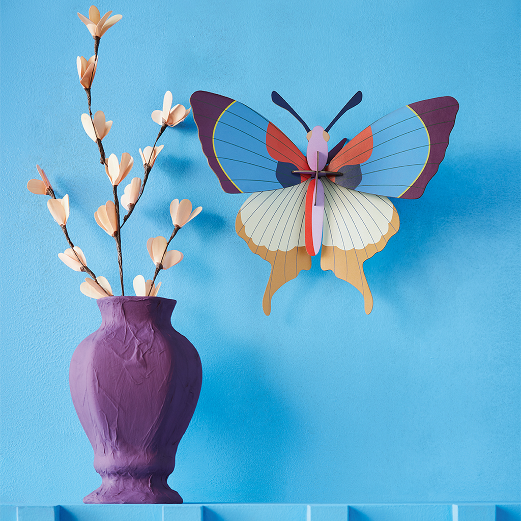 Studio Roof - Plum Fringe Butterfly
