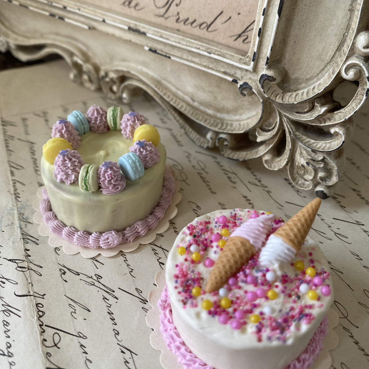 Ratatouille Miniatures - Ice Cream Cake