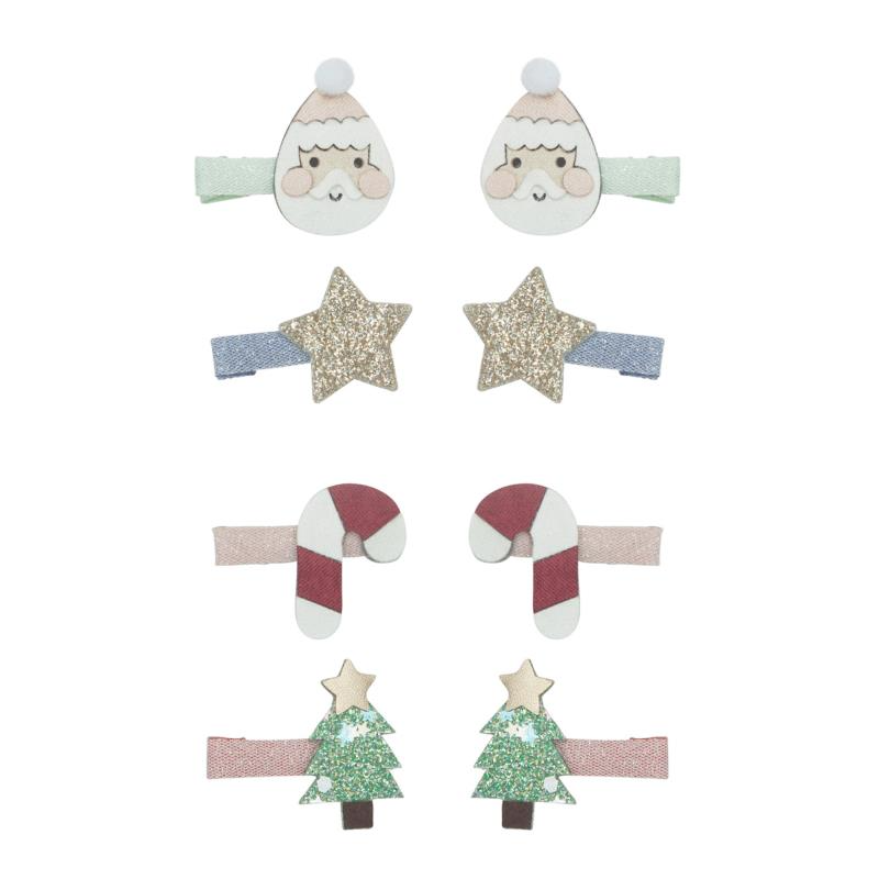Mimi & Lula - Santa Mini Clips - Christmas