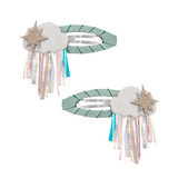 Mimi & Lula - Rainy Cloud Clips Green