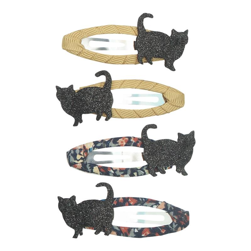 Mimi & Lula - Black Cat Clips - Ivy