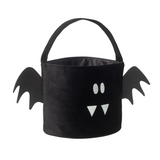 Mimi & Lula - Bat Trick or Treat Bag Black