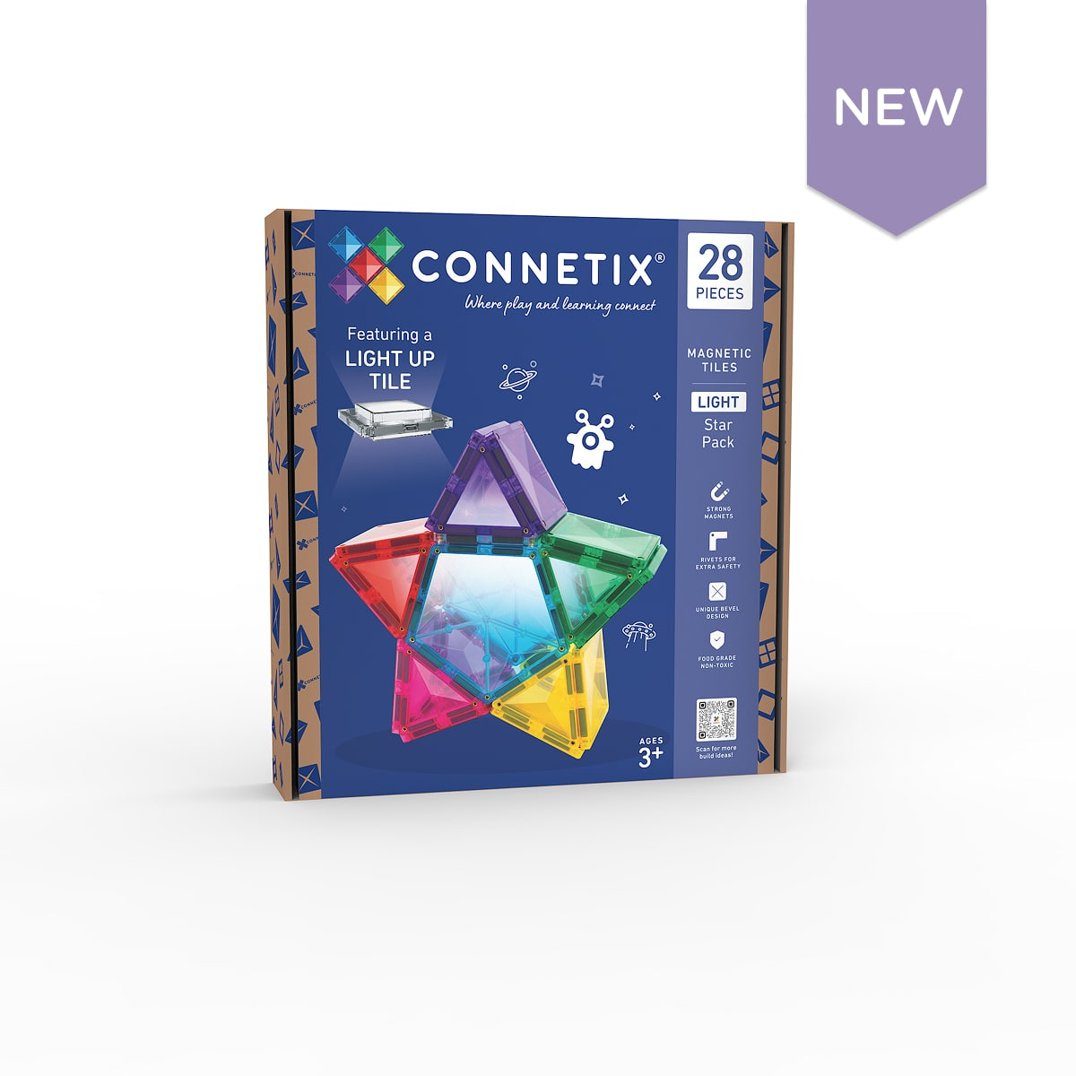 Connetix Light Star 28 Piece