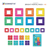 Connetix Bright Portal 48 Piece